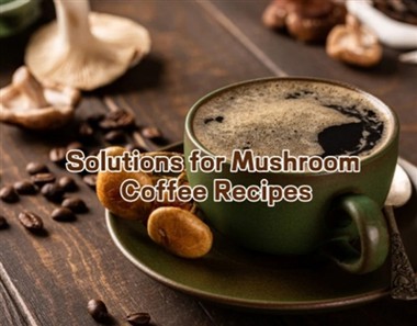 Solutions pour les recettes de café aux champignons