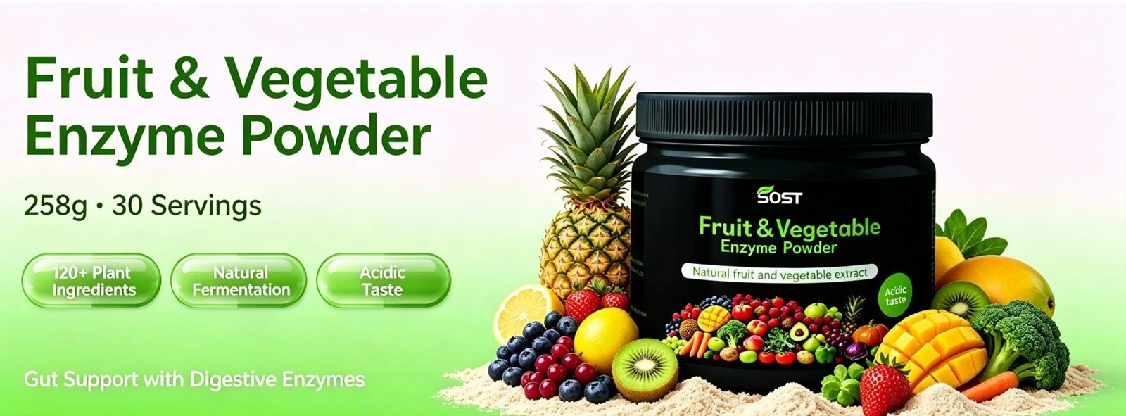 Fruit Vegetable Enzyme Powder 1 Fruit Vegetable Enzyme Powder 1
